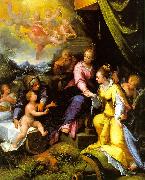 The Mystic Marriage of St. Catherine, Calvaert, Denys